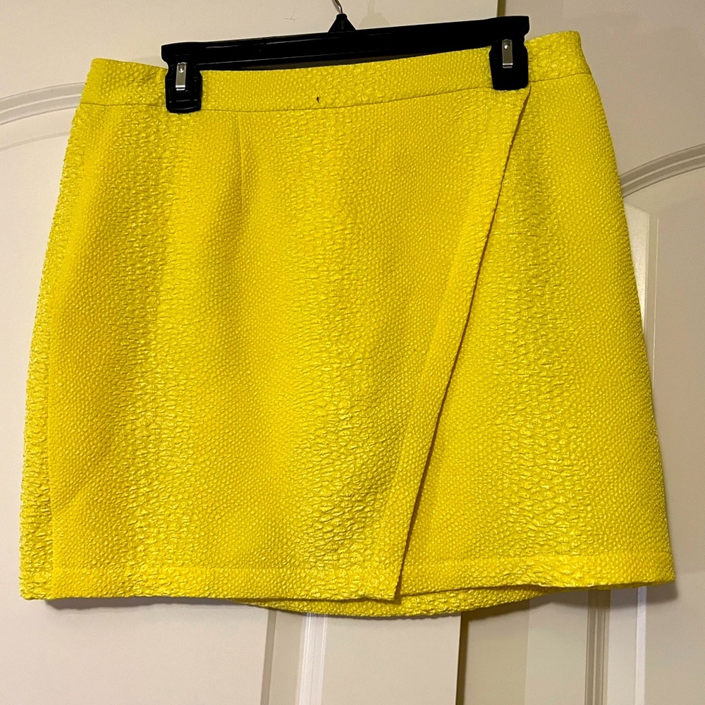 Asymmetrical Mink Skirt